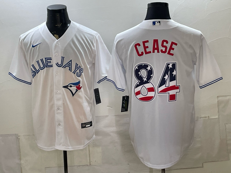 Men 2026 Toronto Blue Jays #84 Cease white Game Nike MLB Jersey 0723042